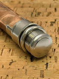AUS Reel Seat with NickelLux™ - Bright Nickel Plating