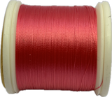 Gudebrod Nylon Thread - Size A - Hot Pink 411 (100 Yard Spool)