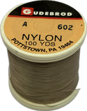 Gudebrod Nylon Thread- Size A - Almond 602 (100 Yard Spool)