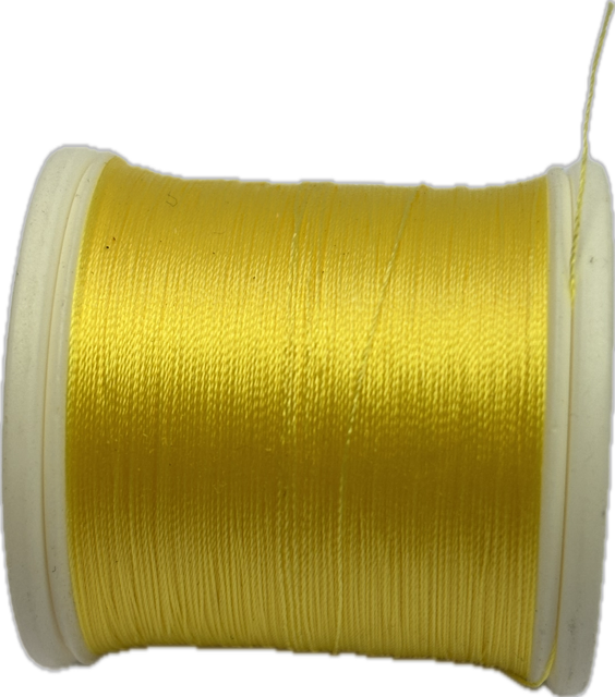 Gudebrod Nylon Thread - Size A - Lemon Yellow 6778 (100 Yard Spool ...