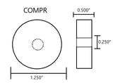 Composite Rubber Cork Rings