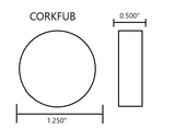 Cork Ring FLOR Grade Unbored