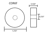 Cork Ring FLOR Grade 1/2"