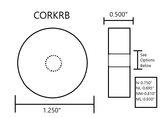 Cork Ring with Inlet