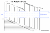 Cork Grip - Full Wells Style