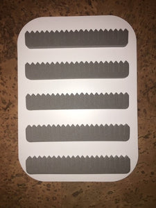 4" Slit Foam Fly box Insert