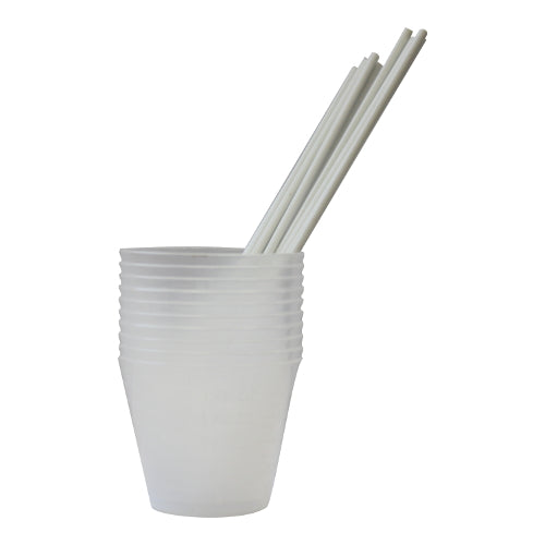 Flex Coat Mixing Cups and Sticks